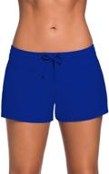 willbond women's plus size swimsuit shorts tankini swim π briefs boardshort summer swimwear beach trunks for girls - enhanced seo logo