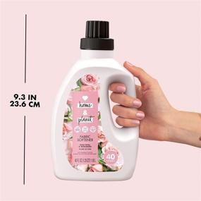 img 2 attached to Organic Rose Petal & Murumuru Fabric Softener by Love Home and Planet - 1 Pack