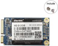 zheino msata ssd 512gb m3 mini sata ssd: надежный внутренний твердотельный накопитель для мини-пк, ноутбуков и планшетов. логотип