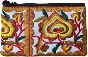 img 4 attached to Флористические наручные сумочки Sabai Jai ручной работы для женщин & кошельков для наручных сумочек.