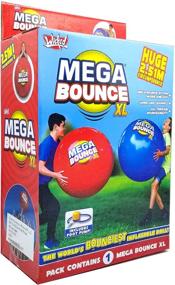 img 4 attached to 💙 The Dynamic Wicked Mega Bounce Ball in Striking Blue Shade - Unrivaled Fun and Energy!