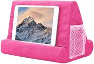 🎀 pink lapdesk cushion with bag - multifunctional stand holder for ipad, tablet, laptop - pillow foam lap rest stand for better comfort logo