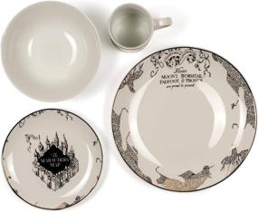 img 4 attached to 🧙 Enchanting Harry Potter Marauders Porcelain Setting: Immerse in the Wizarding World