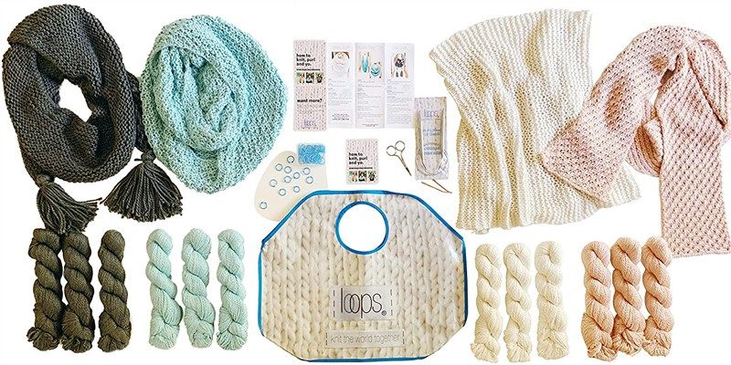 knitting beginners patterns tutorials loops knitting & crochet 로고