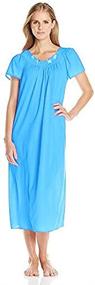 img 1 attached to Miss Elaine Womens Flutter Nightgown