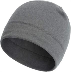 img 2 attached to 🧣 Soft Winter Sleep Cap Hat - XiFe 3pcs Unisex Beanie for Cozy Indoors, Ideal for Women