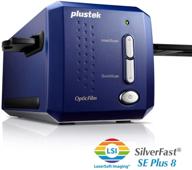 plustek opticfilm 8100-35mm negative film/slide scanner with 7200 dpi and 48-bit output: bundle silverfast se plus 8.8, supports mac and windows logo