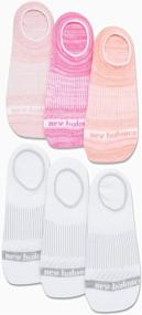 img 2 attached to 🧦 New Balance Women's Low Cut No Show Ankle Sock Liners (6 Pack) - Exceptional Comfort and Style