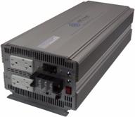 🔌 high-performance aims power 5000 watt industrial pure sine power inverter (12v dc to 120v ac): reliable and efficient solution logo