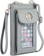 👜 stylish crossbody women's handbags & wallets with phone holder logo