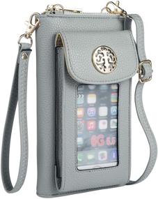 img 4 attached to 👜 Stylish Crossbody Women's Handbags & Wallets with Phone Holder