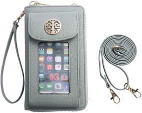 img 1 attached to 👜 Stylish Crossbody Women's Handbags & Wallets with Phone Holder