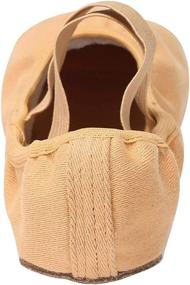 img 1 attached to 🩰 Linodes Stretch Canvas Split Sole Dance Shoes - Ideal for Girls and Women