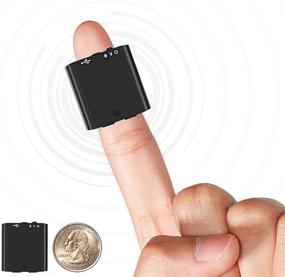 img 4 attached to Hfuear Mini Voice Activated Recorder - Ultra Small 32GB Magnetic Digital Recorder with Long Recording Capacity for Lecture, Interview, Meeting - Portable Recording Device