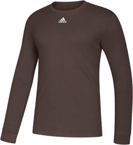 img 2 attached to 👕 Shop the Stylish adidas Men's Amplifier Long Sleeve Logo T-Shirt EK02