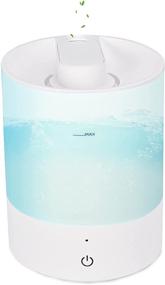 img 4 attached to 🌬️ 2.8L Cool Mist Humidifier for Bedroom, Home, Office with Automatic Shut-Off &amp; 7-Color Night Light