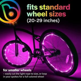 img 1 attached to 🚲 Brightz WheelBrightz LED Bike Wheel Light – 1-Piece Wheel Light – Bike Light Decor Accessories – Top Stocking Stuffer Gift for Kids, Teens, Boys, Girls, Men, Women in 2021