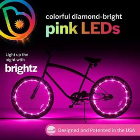 img 3 attached to 🚲 Brightz WheelBrightz LED Bike Wheel Light – 1-Piece Wheel Light – Bike Light Decor Accessories – Top Stocking Stuffer Gift for Kids, Teens, Boys, Girls, Men, Women in 2021