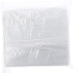 img 1 attached to Pack Zipper Reclosable Plastic Bags Household Supplies and Paper & Plastic