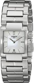 img 4 attached to Tissot Women's TIST0903101111100 T2 Swiss Quartz Silver Watch - Analog Display