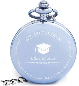 img 4 attached to Frederick 2018 Graduation Pocket Watch
