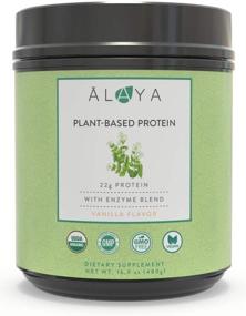 img 4 attached to 🌱 Alaya Naturals Organic Plant Based Protein Powder with Pea Protein, Hemp Protein, &amp; Spirulina - Non-GMO, USDA Organic - Vanilla Flavor, Vegan-Friendly