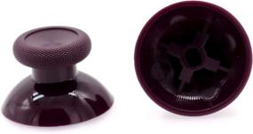 img 3 attached to 🎮 Enhance Gaming Performance with Deal4GO 2-Pack OEM Dark Maroon Thumbstick Replacement for Xbox One & Dualshock 4 Controllers