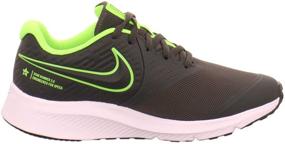 img 2 attached to Nike Runner Sneaker Anthracite Electric Girls' Shoes