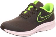 nike runner sneaker anthracite electric girls' shoes logo