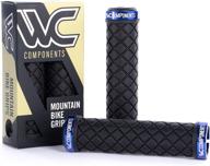 🚲 wc components mountain bike handlebar grips: lock on grips for mtb and bmx bikes logo