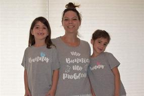 img 1 attached to 🐰 Adorable Mommy and Me Easter Bunny Shirts - Perfect for Women, Boys, and Girls!