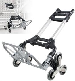 img 4 attached to 🛒 Supermarket Climbing Portable Aluminum Adjustable: Lightweight and Versatile Solution