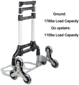 img 2 attached to 🛒 Supermarket Climbing Portable Aluminum Adjustable: Lightweight and Versatile Solution