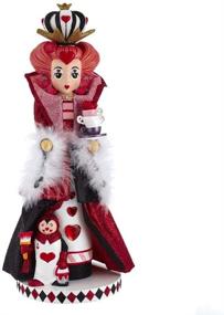 img 3 attached to 🎭 Multi-Colored 17.5-Inch Hollywood Queen of Hearts Nutcracker by Kurt S. Adler