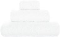 🛀 premium graccioza egoist wash cloth (12x12) - white - portuguese made, 800 gsm, 100% egyptian giza cotton logo