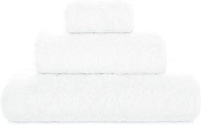 img 4 attached to 🛀 Premium Graccioza Egoist Wash Cloth (12x12) - White - Portuguese Made, 800 GSM, 100% Egyptian Giza Cotton