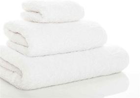 img 2 attached to 🛀 Premium Graccioza Egoist Wash Cloth (12x12) - White - Portuguese Made, 800 GSM, 100% Egyptian Giza Cotton