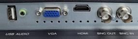 img 1 attached to 📺 101AV Безопасность 18.5-дюймовый HD ЖК-монитор с HDMI VGA и BNC входами, встроенным динамиком, аудио-видео дисплеем для КВТ DVR Дома Офисного Наблюдения - Дополнительный крепеж.