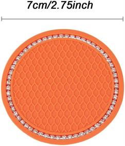 img 1 attached to Набор из 2 блестящих подстаканников для автомобиля ACODABLEM