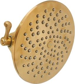 img 3 attached to Moen S6320EPBG Velocity Eco-Performance Showerhead: Immersion Rainshower Tech, Brushed Gold Finish