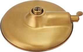 img 2 attached to Moen S6320EPBG Velocity Eco-Performance Showerhead: Immersion Rainshower Tech, Brushed Gold Finish