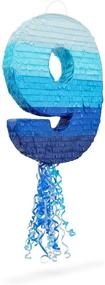 img 4 attached to String Number Pinata Birthday Party Supplies for Kid's Events and Parties