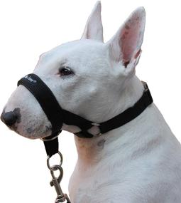 img 3 attached to 🐶 Ultimate Control: Dog Head Collar Halter in Sleek Black - Available in 6 Sizes