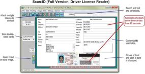 img 1 attached to 🔍 Efficient Driver License Scanner and Age Verification Tool (w/Scan-ID Full Version, Windows-compatible)