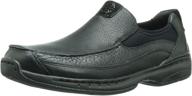 dunham men's wade slip black 13: sturdy & stylish slip-ons for modern men logo