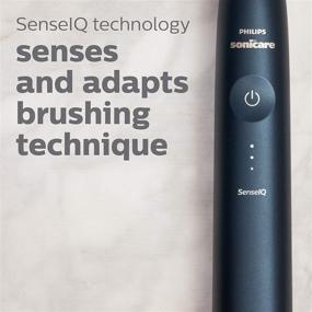 img 3 attached to 🪥 Enhanced Philips Sonicare 9900 Prestige Electric Toothbrush with SenseIQ, Midnight Finish, HX9990/12