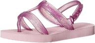 🌈 girls' joy havaianas gladiator sandal logo