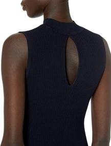 img 2 attached to 👗 Lark Ro Women's Sleeveless Sweater Dress – Trendy Women's Clothing in Dresses
