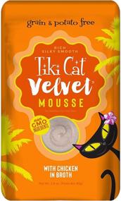 img 2 attached to 🐱 Grain Free Wet Food for Adult Cats & Kittens: Tiki Cat Velvet Mousse with a Silky Smooth Texture