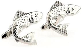 img 3 attached to MRCUFF Fishing Cufflinks Presentation Polishing Men's Accessories